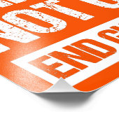 Schutz von Kindern, nicht Waffen - Ende der Gewalt Fotodruck (Ecke)