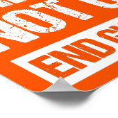 Schutz von Kindern, nicht Waffen - Ende der Gewalt Poster (Ecke)