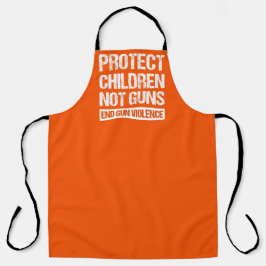 Schutz von Kindern, nicht Waffen - Ende der Gewalt Schürze