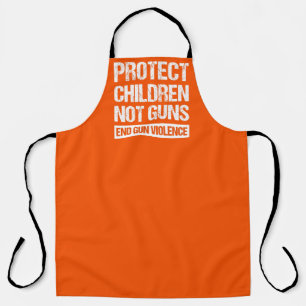 Schutz von Kindern, nicht Waffen - Ende der Gewalt Schürze