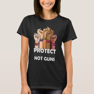 Schutz von Kindern ohne Gewehre Tag genug V T-Shirt