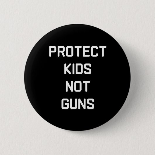 Schutz von Kindern ohne Kanonen Button (Vorderseite)