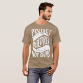 Schutz von Kindern ohne Waffen T-Shirt (Vorne ganz)