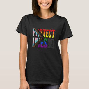 Schutz von Leben ohne Waffen, Regenbogenentwicklun T-Shirt