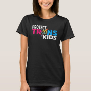 Schutz von Trans Kids für Unterstützung von LGBT P T-Shirt