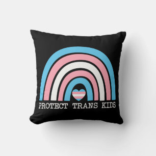 Schutz von Trans Kids Kissen