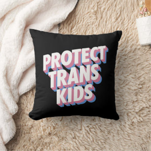 Schutz von Trans Kids LGBTI+ Rights Prith Monatsst Kissen