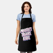 Schutz von Trans Kids LGBTI+ Rights Prith Monatsst Schürze (Getragen)