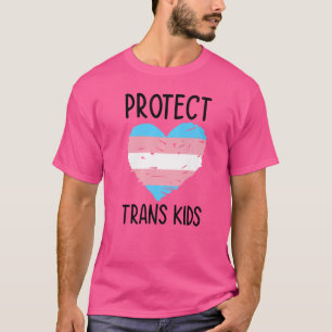 Schutz von Trans Kids Lgbtq Rainbow Pride Diversit T-Shirt