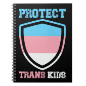Schutz von Trans Kids Notizblock (Vorderseite)