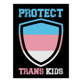 Schutz von Trans Kids Poster