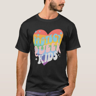 Schutz von Trans Kids Quee Trans-Prix-Farben T-Shirt