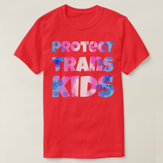 Schutz von Trans Kids T-Shirt (Design vorne)