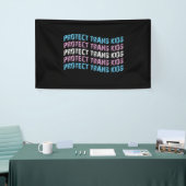 Schutz von Trans Kids - Trans Flag Wave Banner (Messeveranstaltung)
