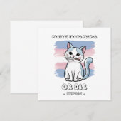 Schutz von Trans People oder Die - Fierce Cat (Vorne/Hinten)