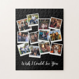 Schutz vor FotoCollage Modernes Coronavirus Puzzle