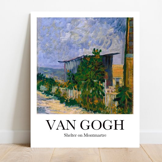 Schutz vor Montmartre durch Vincent Van Gogh Poster