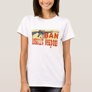Schutz vor und zurück von Angriffswaffen T-Shirt