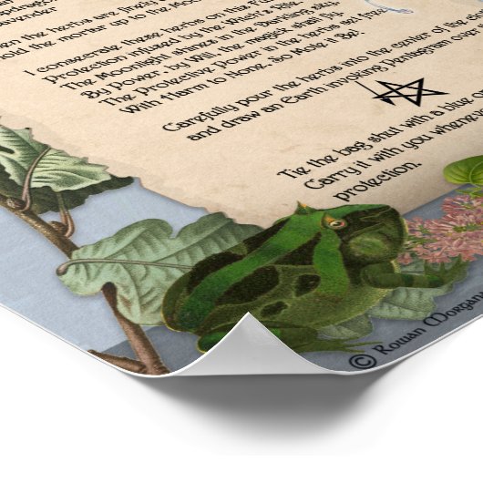 SCHUTZBEUTEL POSTER (Ecke)