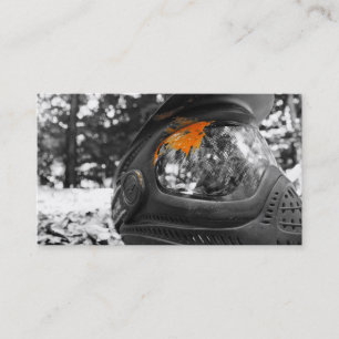 Schutzbrillen auf alternativer Sport-Karte V1 Visitenkarte