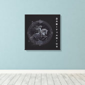 Schütze - 22. November bis 21. Dezember Leinwanddruck (Insitu (Holzboden))