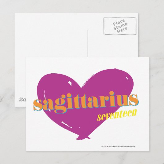 Schütze 2 postkarte (Vorne/Hinten)