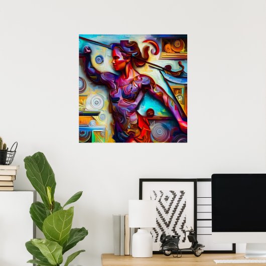 Schütze 6 poster (Heimbüro)