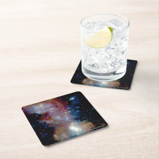 Schütze A Rechteckiger Pappuntersetzer (Vor Ort)