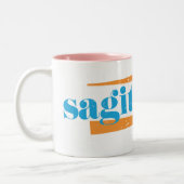 Schütze-Aqua Zweifarbige Tasse (Links)