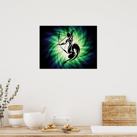 Schütze; Archer Poster (Küche)