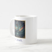 Schütze Blue Celestial Tierkreis Kaffeetasse (Vorderseite Links)