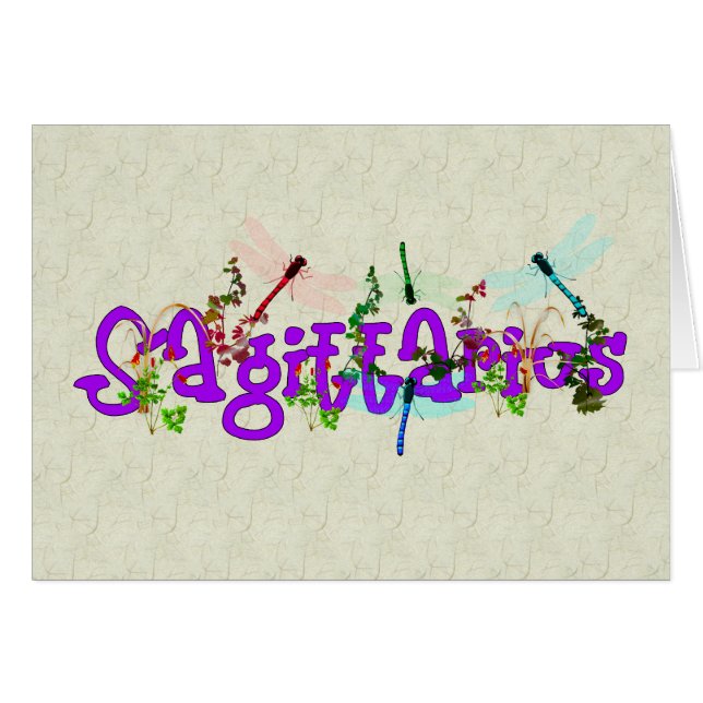 Schütze-Blumen (Vorderseite (Horizontal))