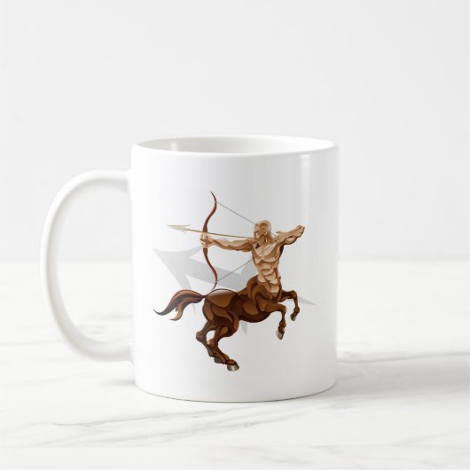 Schütze das Bogenschützestern- oder Kaffeetasse (Links)