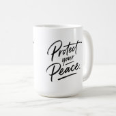 Schütze Dein Frieden Süße Tasse (VorderseiteRechts)