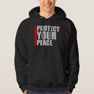 Schütze deinen Frieden Mental Health Wellness Acht Hoodie