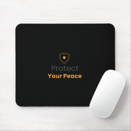 Schütze deinen Frieden – Minimaler motivierender M Mousepad