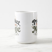 Schütze Deinen Magischen Retro-Boho-Kaffeebecher Kaffeetasse (Mittel)