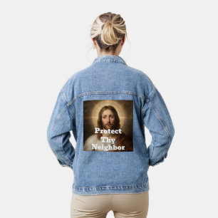 Schütze Deinen Nachbarn Denim Jacke