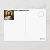 Schütze Deinen Nachbarn Postkarte (Rückseite)