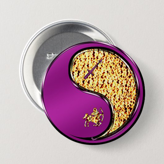 Schütze den Archer Button (Vorne & Hinten)