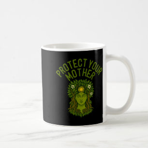 Schütze den Mutter Erde Tag Naturliebhaber Kaffeetasse