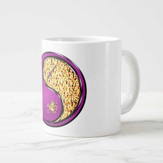 Schütze der Schütze Jumbo-Tasse (Vorderseite Rechts)
