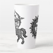 Schütze — Der Schütze von BurnsInHell Milchtasse (Vorderseite)