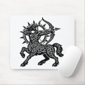 Schütze — Der Schütze von BurnsInHell Mousepad (Mit Mouse)