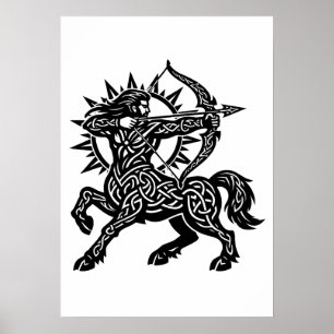 Schütze — Der Schütze von BurnsInHell Poster