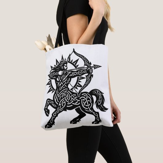 Schütze — Der Schütze von BurnsInHell Tasche (Von Nahem)