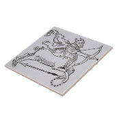 Schütze (der Zentaur) eine Illustration von Fliese (Seite)