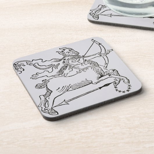 Schütze (der Zentaur) eine Illustration von Untersetzer (Linke Seite)