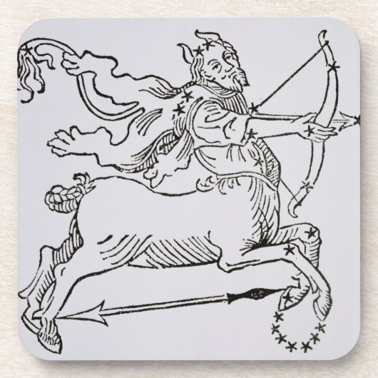 Schütze (der Zentaur) eine Illustration von Untersetzer (Vorderseite)