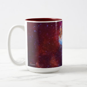 Schütze ein Milchstraße-Galaxie-Bild Zweifarbige Tasse